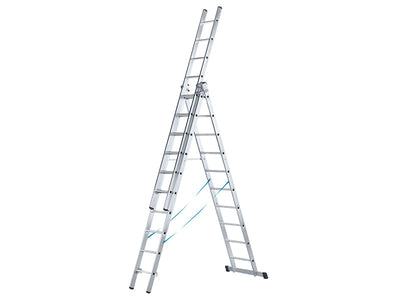 Zarges Skymaster Trade Combination Ladder 3-Part 3 x 7 Rungs – – Now available at MTN Shop UK.