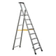 Zarges Trade Platform Steps, Platform Height 1.7m 8 Rungs