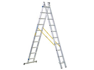 Zarges D-Rung Combination Ladder 2-Part 2 x 8 Rungs – – Now available at MTN Shop UK.