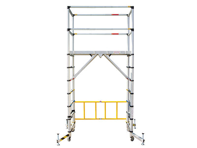 Zarges TT002 Teletower Aluminium Telescopic Scaffold Tower with Toeboards – – Now available at MTN Shop UK.