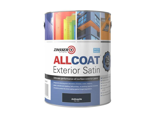 Zinsser AllCoat® Exterior Anthracite 2.5 litre – – Now available at MTN Shop UK.