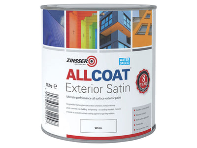 Zinsser AllCoat® Exterior White 1 litre – – Now available at MTN Shop UK.