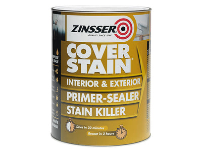Zinsser Cover Stain® Primer - Sealer 1 litre – – Now available at MTN Shop UK.