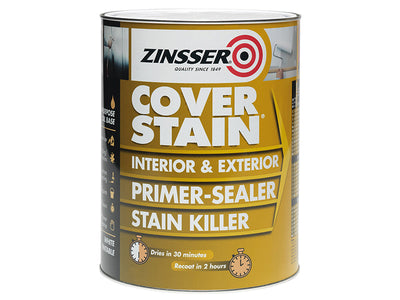 Zinsser Cover Stain® Primer - Sealer 2.5 litre – – Now available at MTN Shop UK.