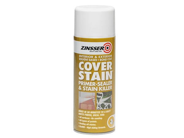 Zinsser Cover Stain® Primer - Sealer Aerosol 400ml – – Now available at MTN Shop UK.