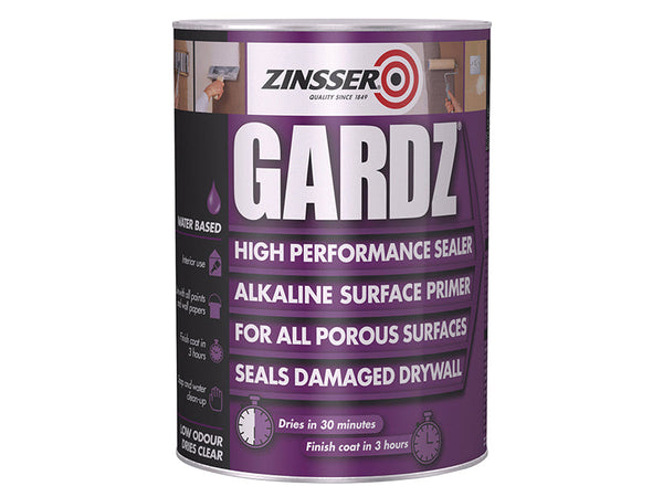 Zinsser Gardz® Sealer Primer 1 litre – – Now available at MTN Shop UK.
