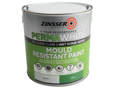 Zinsser Perma-White® Interior Paint Matt 2.5 litre – – Now available at MTN Shop UK.