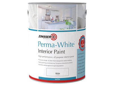 Zinsser  Perma-White Interior Paint Satin 2.5L
