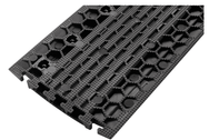 Adam Hall Defender NANO Cable Protectors - 6 Channels – Flat, narrow non-slip 6-channel cable protector with integrated connectors for indoor and outdoor uses; Black/Yellow & Black; Dimensions: 100x28x3.2 cm; Made in Germany – Now available at MTN Shop UK. - imagen 5