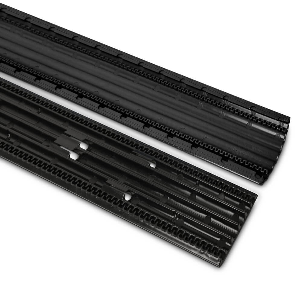 Adam Hall Defender OFFICE Cable Protector - 4 Channels – Non-slip, ultra-flat cable protector with 4 channels & pre-drill mounting holes for indoor uses; Made in Germany – Now available at MTN Shop UK. - imagen 2