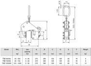 Camlok Non-Marking 'Friction' Plate Clamps - imagen 3