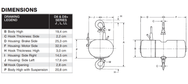 CM Lodestar Hoist D8 1000kg - Single Brake - imagen 4