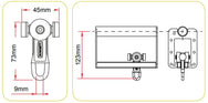 Doughty SixTrack- Ball Raced Runner – The Ball Raced Runner used to carry the load of the curtain etc with a maximum spacing of 300mm. The bunched length of each runner is 45mm. – Now available at MTN Shop UK. - imagen 3