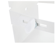 K&M Wall Mounted Hand Sanitizer Holder – K&M Disinfectant Stand Holder is a sturdy holder for a disinfectant for space-saving wall mounting. Holder made of steel, white powder-coated. Easy to mount using the screws supplied. – Now available at MTN Shop UK. - imagen 5