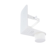 K&M Wall Mounted Hand Sanitizer Holder – K&M Disinfectant Stand Holder is a sturdy holder for a disinfectant for space-saving wall mounting. Holder made of steel, white powder-coated. Easy to mount using the screws supplied. – Now available at MTN Shop UK. - imagen 4