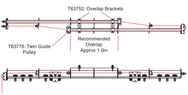 Doughty SixTrack Kit- Line Operated System with Overlap – Line operated track kits with overlap include all the components required to install your chosen track length. High Quality. Fast Delivery. International S/H. – Now available at MTN Shop UK. - imagen 2