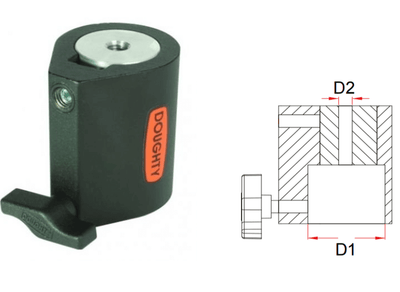 Doughty Receiver for 48mm/51mm Tubes – second image