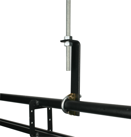 Doughty Six Track Adjustable Support Bracket for Stage Curtain Track (Large) - imagen 2