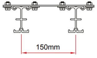 Doughty Studio Rail Spacer Plate. Supplied by MTN Shop EU - imagen 3