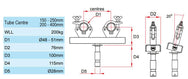 Doughty Swivel Truss Adapter. Supplied by MTN Shop EU - imagen 3