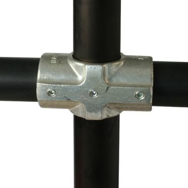 Key Clamp: Doughty Two Socket Cross – This key clamp provides a 90°joint between 1vertical & 2horizontals. This magnesium alloy fitting used on a straight and level rail. Good Quality. Fast Delivery. – Now available at MTN Shop UK. - imagen 4