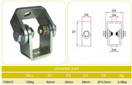 Doughty Universal Joint. Supplied by MTN Shop EU - imagen 3