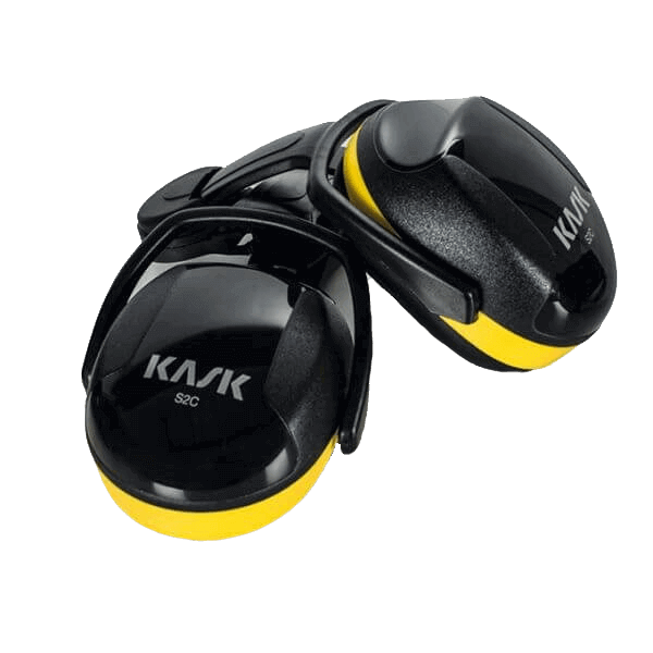 Kask Helmet Ear Muffs (Yellow)