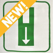 Showtex Trussleeve Signs - Toilet, Exit, First Aid, Food, Disabled – ✔Covering your truss safe, fast, and easy or turning it into a design feature without any visible seams. ✔Flame retardant ✔Elastic ✔Perforated – Now available at MTN Shop UK. - imagen 4
