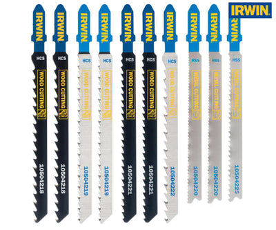 Irwin Jigsaw Blade Set Assorted 10 Piece Set – second image