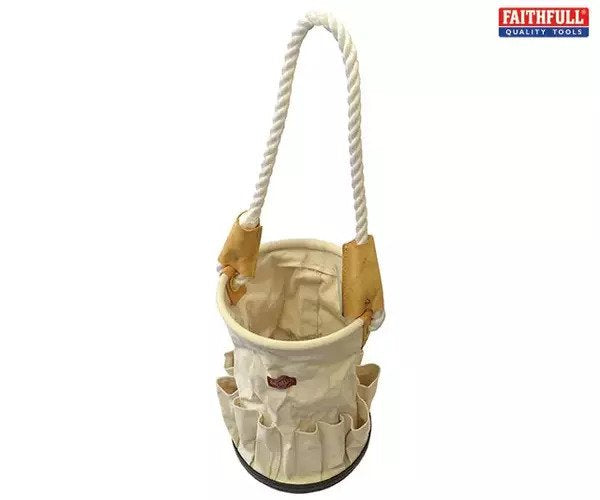 Tool Bucket with Rope Handle