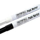 Faithfull Paint Marker Pen Black & White (Pack 2)