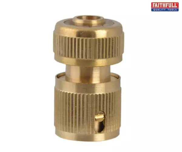  Brass Female Water Stop Connector - imagen 4