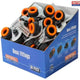 Faithfull Plastic Tap Hose Connector 1/2 & 3/4in (Box 30)