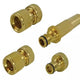 Faithfull Brass Nozzle & Fittings Kit 4 Piece 12.5mm (1/2in)