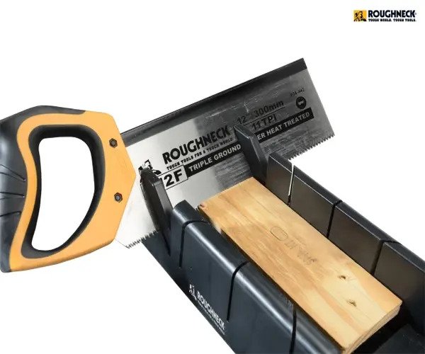  Mitre Box & Hardpoint Tenon Saw Set - imagen 2