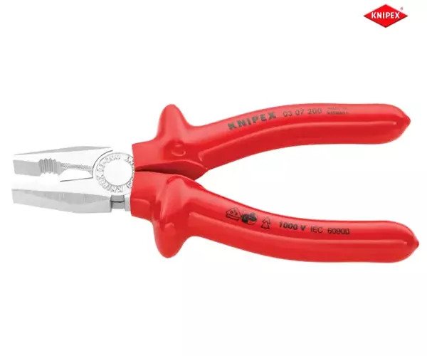 Knipex VDE Combination Pliers Dipped Handles - imagen 2