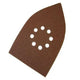 Faithfull Multi-Sander Sheets Hook & Loop Fine (Pack 5)