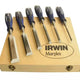 Irwin M750 Splitproof Pro Bevel Edge Chisel Set, 6 Piece