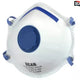 Scan Moulded Disposable Mask Valved FFP2 Protection (Pack 3)