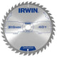 Irwin General Purpose Table & Mitre Saw Blade 315 x 30mm x 40T ATB