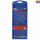Faithfull Chrome Vanadium Comb Spanner Set, 25 Piece