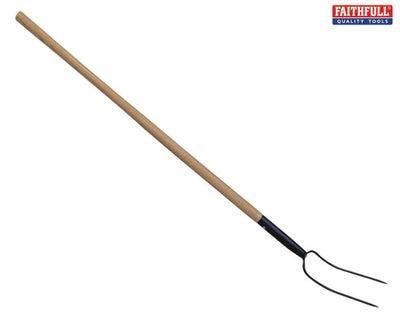Faithfull Hay Fork Solid Socket 2-Prong 1.63m – second image