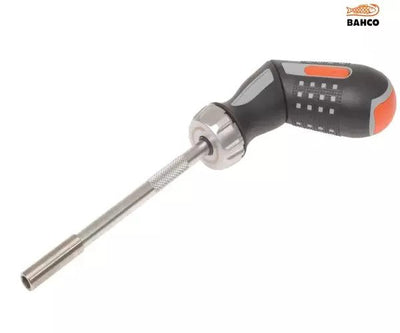 Bahco 808050P Pistol Ratchet Screwdriver & 6 Bits – second image