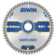 Irwin Construction Mitre Circular Saw Blade 216 x 30mm x 60T ATB/Neg