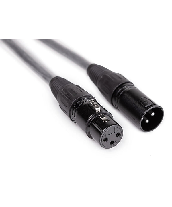 DMX 3pin Cable + XLR 3pin Plug & Socket - 0.5m-20m