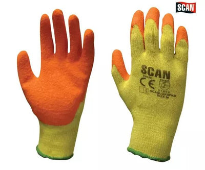 Knitshell Latex Palm Gloves