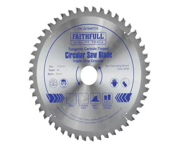 Circular Saw Blade Triple Chip Ground
