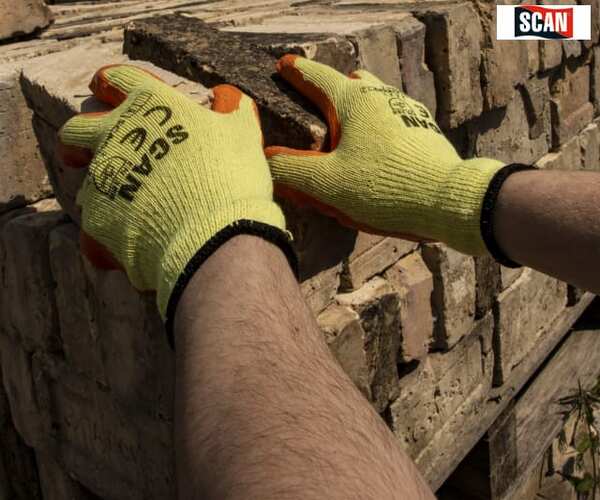 Knitshell Latex Palm Gloves - imagen 2