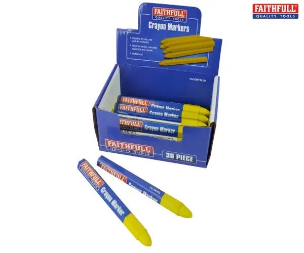Crayon Marker Yellow
