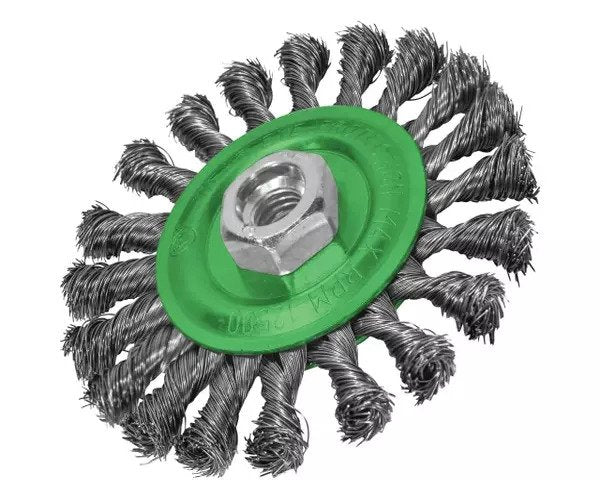 Flat Twist Knot Wire Brush